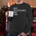 Xolos Xoloitzcuintle Best Xoloitzcuintli Dad Ever Xolo Dog Men Long Sleeve T-Shirt