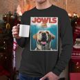 Yellow Lab Jowls Top Labrador Retriever Dog Mom Dad Men Long Sleeve T-Shirt