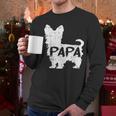 Yorkshire Terrier Papa Dog Puppy Doggie Pet Lover Yorkie Dad Men Long Sleeve T-Shirt Yorkshire Terrier Papa Dog Puppy Doggie Pet Lover Yorkie Dad Men Long Sleeve T-Shirt