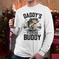 Boy Daddy Fishing Buddy Matching Fishing Bass Fishing Men Long Sleeve T-Shirt
