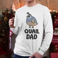 California Quail Bird Dad Quail Dad Men Long Sleeve T-Shirt California Quail Bird Dad Quail Dad Men Long Sleeve T-Shirt