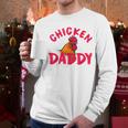 Chicken Dad Rooster Daddy Farmer Men Long Sleeve T-Shirt Chicken Dad Rooster Daddy Farmer Men Long Sleeve T-Shirt