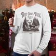 Christian Jesus Bible Verse Deer Elk Buck Hunting Dad Hunter Men Long Sleeve T-Shirt