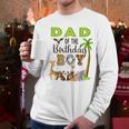 Dad Of The Birthday Boy Wild Zoo Theme Safari Party Men Long Sleeve T-Shirt