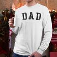 Dad Classic Bold Font Birthday Dad Men Long Sleeve T-Shirt