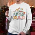 Dad Of The Little Wildflower Birthday Party Baby Shower Men Long Sleeve T-Shirt
