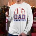 Dad Of Rookie 1st Birthday Baseball Theme Matching Party Men Long Sleeve T-Shirt Dad Of Rookie 1st Birthday Baseball Theme Matching Party Men Long Sleeve T-Shirt