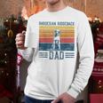 Dog Ridgeback Dad Vintage Rhodesian Ridgeback Dad Men Long Sleeve T-Shirt