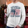 Father Veterans Day My Favorite Veteran Is My Daddy For Kids Men Long Sleeve T-Shirt Father Veterans Day My Favorite Veteran Is My Daddy For Kids Men Long Sleeve T-Shirt