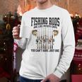 Fishing Tuna Bass Rod Fisherman Cool Dad Quote Men Long Sleeve T-Shirt