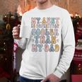 Funny Auntie My Aunt Is Definitely Cooler Than My Dad Men Long Sleeve T-Shirt Funny Auntie My Aunt Is Definitely Cooler Than My Dad Men Long Sleeve T-Shirt