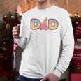 Ice Cream Dad 1st Birthday Matching Family Men Long Sleeve T-Shirt