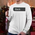 Just A Regular Dad Trying Not To Raise Liberals On Back Men Long Sleeve T-Shirt