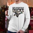 Mallard Duck Hunting Camo Easily Distracted Duck Dad Men Long Sleeve T-Shirt Mallard Duck Hunting Camo Easily Distracted Duck Dad Men Long Sleeve T-Shirt