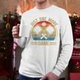 Pickleball-Shirt Just One More Game Dad Mom Women Men Men Long Sleeve T-Shirt