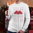Pirate Dad Skull And Crossbones Tampa Gasparilla Captain Men Long Sleeve T-Shirt