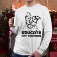Pit Bull LoverShirt Pitbull Mom Rescue Dog Dad Puppy Men Long Sleeve T-Shirt
