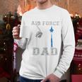 Proud Air Force Dad US Air Force Graduation Dad Men Long Sleeve T-Shirt