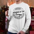 Proud Member Of The Just Resting My Eyes Club Dad Retirement Men Long Sleeve T-Shirt