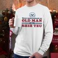 Shih Tzu Dad Shirt Never Underestimate An Old Man Gift Tee Men Long Sleeve T-Shirt Shih Tzu Dad Shirt Never Underestimate An Old Man Gift Tee Men Long Sleeve T-Shirt