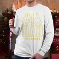 University Of Delaware Blue Hens 1 Dad Men Long Sleeve T-Shirt