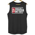 1 Social Battery Sarcastic Introverted Men Women Unisex Tank Top