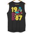 1987 Retro Raised In The 80s Old School Nostalgia Vibes Unisex Tank Top