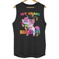 1st Grade Nailed It Flossing Unicorn Graduation Shirt Unisex Tank Top