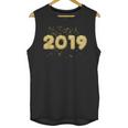 2019 Gold Confetti GraduationShirt High School College Unisex Tank Top