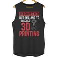3D Printer Introvert 3D Printing Unisex Tank Top