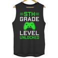 5th Grade Level Unlocked Back To School Gamer Graduation Unisex Tank Top