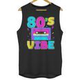 80's Vibe Retro Style Cassette Tape Nostalgia 1980s Party Unisex Tank Top