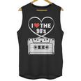 90s Nostalgia Cassette Heart Retro I Love The 90s Unisex Tank Top