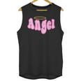 Angel Y2k Aesthetic 2000s Millennial Nostalgia Retro Pink Unisex Tank Top