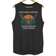 More Answers While Hunting Introvert Hunter Antisocial Unisex Tank Top More Answers While Hunting Introvert Hunter Antisocial Unisex Tank Top
