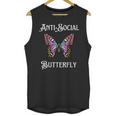 Antisocial Butterfly Aesthetic Introvert For Women Men Unisex Tank Top