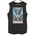Antisocial Butterfly Tarot Card Introvert Women Stay Home Unisex Tank Top