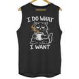 Antisocial Introvert Cat Coffee Sarcastic Attitudes Graphic Unisex Tank Top