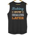 Baking Now Minimal Socializing Introvert Vintage Unisex Tank Top Baking Now Minimal Socializing Introvert Vintage Unisex Tank Top