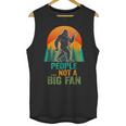 Bigfoot Introvert People Not A Big Fan Retro Sasquatch Unisex Tank Top