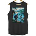 Bigfoot Sasquatch Loch Ness Monster Introvert Bruh Unisex Tank Top