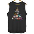 Cassette Tape Christmas Tree Graphic 80s 90s Retro Nostalgia Unisex Tank Top Cassette Tape Christmas Tree Graphic 80s 90s Retro Nostalgia Unisex Tank Top