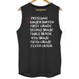 Checklist Kindergarten Class Of 2030 Shirt Graduation Unisex Tank Top