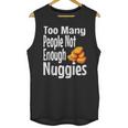 Chicken Nugget Saying Introvert Nuggie Foodie Food Unisex Tank Top Chicken Nugget Saying Introvert Nuggie Foodie Food Unisex Tank Top