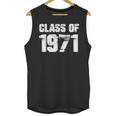 Class Of 1971 High School College Graduation Reunion T-Shirt Unisex Tank Top