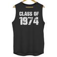Class Of 1974 High School College Graduation Reunion Unisex Tank Top