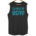 Class Of 2019 High School Graduation Teal Senior Unisex Tank Top