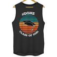 Class Of 2021 Done Senior Graduation Retro Sunset Unisex Tank Top