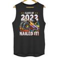 Class Of 2022 Monster Truck Graduation Cap Retro Sunset Boy Unisex Tank Top