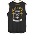 Class Of 2025 Senior Graduation Cross Quote Faith In God Unisex Tank Top